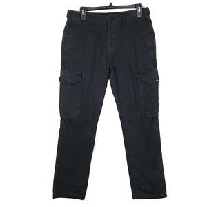 Todd Snyder Dark Gray Cargo Jeans Pants 30